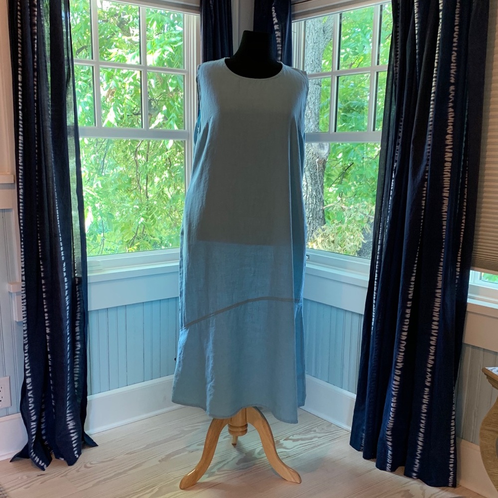 FLAX Linen Maxi Dress-WORN ONCE!